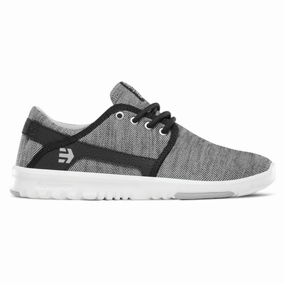 Tenis Etnies SCOUT Negros/Grises Para Mujer MX961-SGW